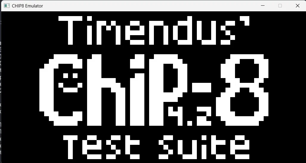 Chip8 screenshot